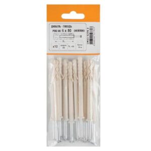 Дюбель-гвоздь с потайной головкой PDG UK 6/80 70 шт