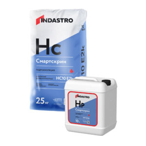Эластичная гидроизоляция Индастро Смартскрин HК10 E2k 25 кг+10кг