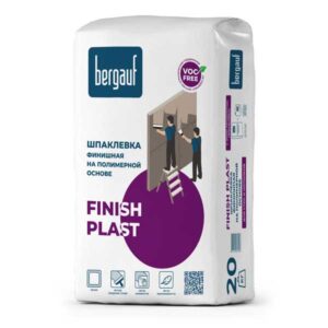 Финишная полимерная шпаклевка Bergauf Finish Plast 20 кг