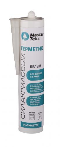 Герметик силиконакриловый MasterTeks PM белый 290 мл