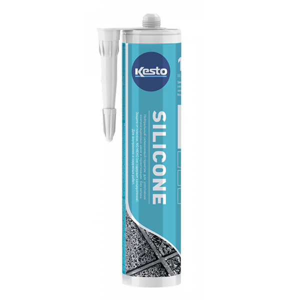 Герметик силиконовый санитарный Kesto №32 темно-коричневый 310 мл