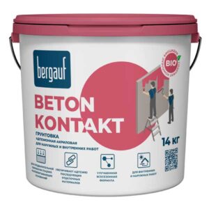Грунт Bergauf Beton Kontakt 14 кг морозостойкий