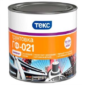Грунтовка ГФ-021 Текс Универсал красно-коричневая 2.5 кг