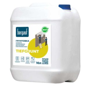 Грунтовка глубокого проникновения Bergauf TIEFGRUNT 10 л