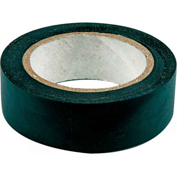 Изолента ПВХ черная 19 мм 10 м