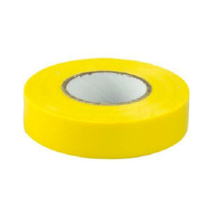 Изолента ПВХ жёлтая 19 мм 20 м