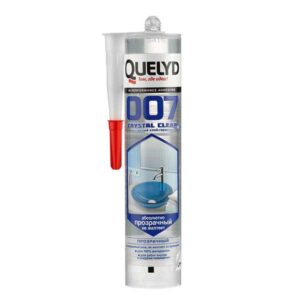 Клей-герметик Quelyd 007 Crystal Clear прозрачный 290 мл