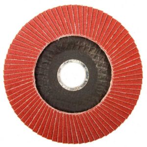 Круг лепестковый торцевой по металлу Луга 125х22 мм Р120