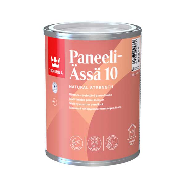 Лак интерьерный Tikkurila Paneeli-Assa Expert 0.9 л матовый