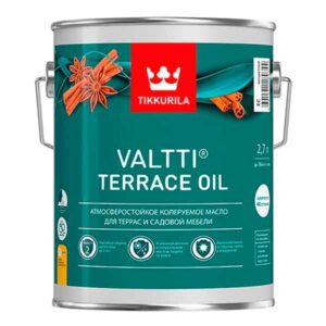 Масло Tikkurila Valtti Terrace Oil для террас основа EC 2.7 л