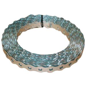 Лента крепежная перфорированная волнистая 12х0.5 мм 25 м