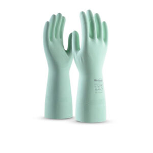 Перчатки латексные L-F-02 Контакт р-р S