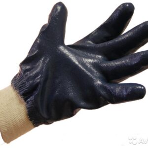 Перчатки с нитриловым полным покрытием