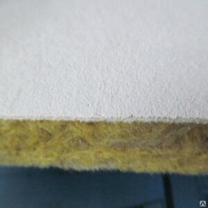 Плита к подвесному потолку 600х600х15 мм Rockfon Lilia