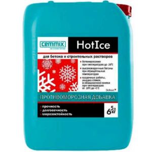 Противоморозная добавка Hot Ice -20C 10 л
