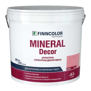 Штукатурка декоративная Finncolor Mineral Decor шуба 1,5 мм 25 кг