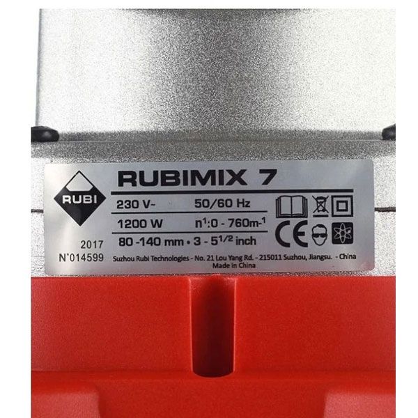 Миксер электрический Rubi Rubimix-7 1200 Вт — изображение 5