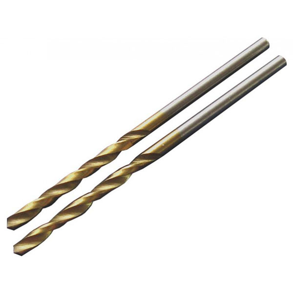 Сверло по металлу 2.5х155 мм титановое покрытие HSS 2 шт