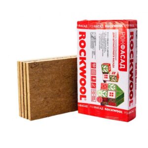 Утеплитель Rockwool Фасад Баттс Экстра 1000х600х50 мм 4 шт 2.4 м2