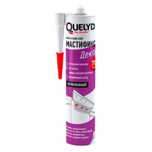 Жидкие гвозди Quelyd Мастификс Декор белый 530 г